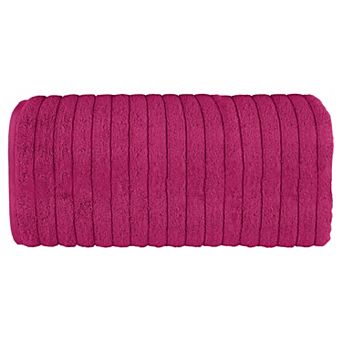 Elegant Comfort 1 pc Premium Turkish Cotton Corduroy Stripe Oversized Bath Sheet Towel 40 x 80 Inch