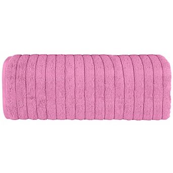 Elegant Comfort 1 pc Premium Turkish Cotton Corduroy Stripe Jumbo Towel, 35x 70 inch