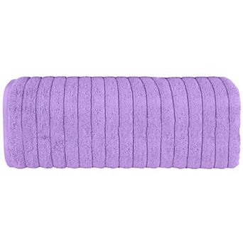 Elegant Comfort 1 pc Premium Turkish Cotton Corduroy Stripe Jumbo Towel, 35x 70 inch