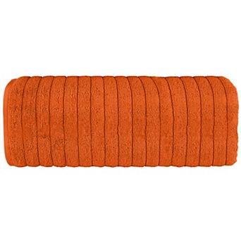 Elegant Comfort 1 pc Premium Turkish Cotton Corduroy Stripe Jumbo Towel, 35x 70 inch