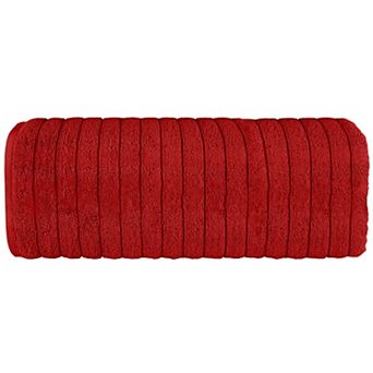 Elegant Comfort 1 pc Premium Turkish Cotton Corduroy Stripe Jumbo Towel, 35x 70 inch
