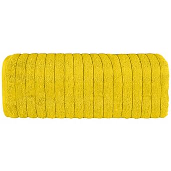 Elegant Comfort 1 pc Premium Turkish Cotton Corduroy Stripe Jumbo Towel, 35x 70 inch