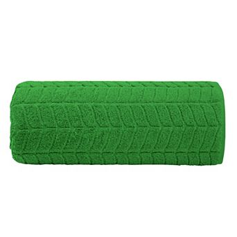 Elegant Comfort 1 pc premium turkish cotton braided oversized bath sheet towel 40 x 80 inch