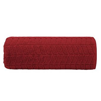 Elegant Comfort 1 pc premium turkish cotton braided jumbo towel 35x 70 inch