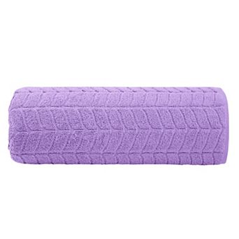 Elegant Comfort 1 pc premium turkish cotton braided jumbo towel 35x 70 inch