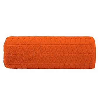 Elegant Comfort 1 pc premium turkish cotton braided jumbo towel 35x 70 inch