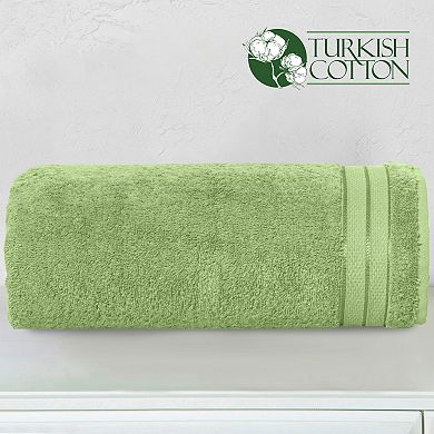 Elegant Comfort 1 Pc Premium Turkish Cotton 3 Line Popcorn Oversized Bath Sheet Towel 40 x 80 Inch