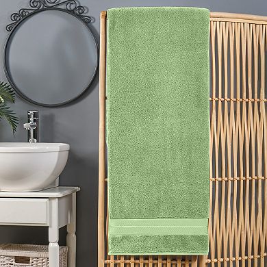 Elegant Comfort 1 Pc Premium Turkish Cotton 3 Line Popcorn Oversized Bath Sheet Towel 40 x 80 Inch