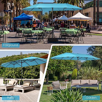 best patio umbrella for wind Wind & Rain Patio Umbrellas