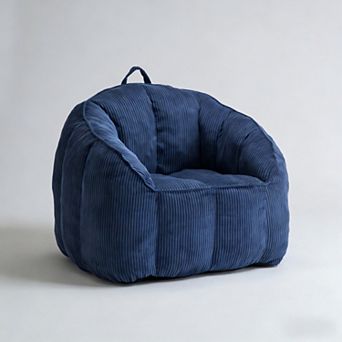 Lufeiya Bean Bag Chair Sofa, Bean Bag Couch with Armrests and Handle, Foam Filled Lazy Lounge Chair