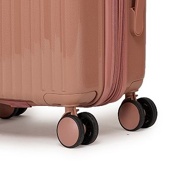 3-Piece Luggage Set with Spinner Wheels Travel Suitcase Set