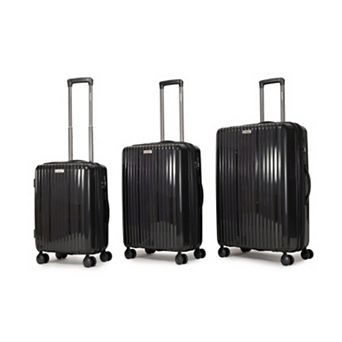 3 pc Luggage Set with Spinner Wheels Travel Suitcase Set