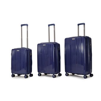 3 pc Luggage Set with Spinner Wheels Travel Suitcase Set