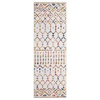 Modern Washable Rug Non-Slip - Geometric Plaid Living Room, Bedroom, Office Mat