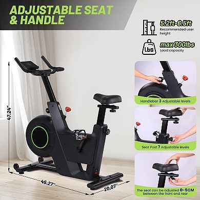 ANIXOL Magnetic Stationary Exercise Bike