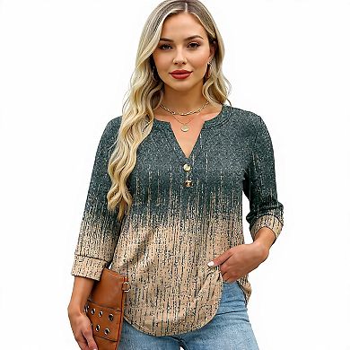 Women's Henley Shirt for School Outfits