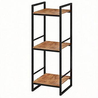 3 tier Corner Shelf Freestanding Open Storage Rack