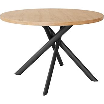 40″ Space‑Saving Round Dining Table Apartment Kitchen Table for 24