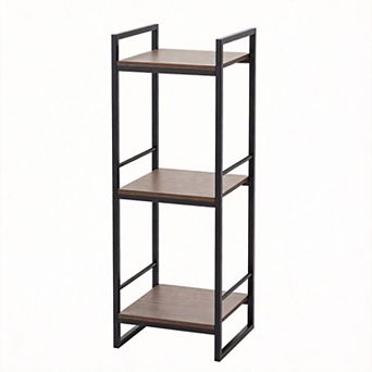 3 tier Corner Shelf Freestanding Open Storage Rack