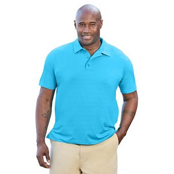 KingSize Men's Big & Tall Vented Golf Polo