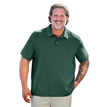 KingSize Men's Big & Tall Vented Golf Polo