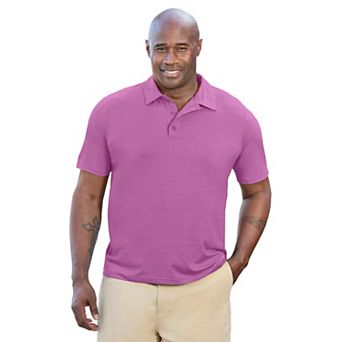 KingSize Men's Big & Tall Vented Golf Polo