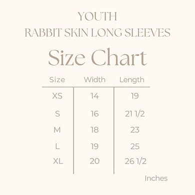Book Girl Sketched - Youth Long Sleeve Graphic T-Shirt