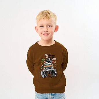 Happy Easter Monster Truck - Youth Graphic Sweatshirt