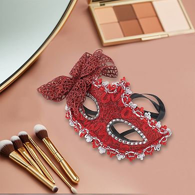 3D Butterfly Half Face Party Mask 1 Pc