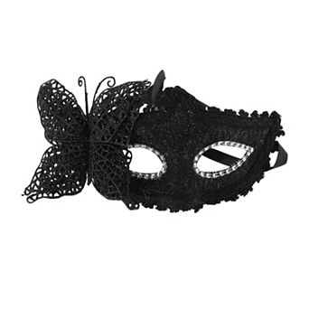 3D Butterfly Half Face Party Mask 1 pc