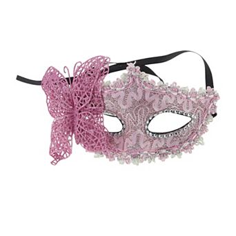 3D Butterfly Half Face Party Mask 1 pc