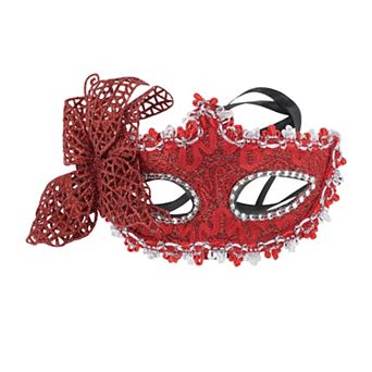 3D Butterfly Half Face Party Mask 1 pc