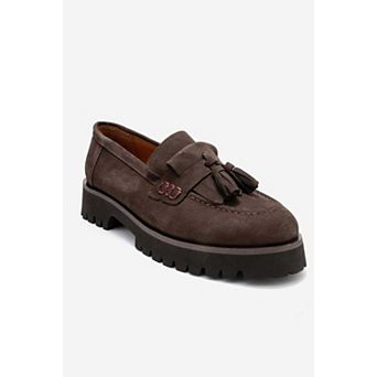 Poen Leather Tassel Loafer (Women)