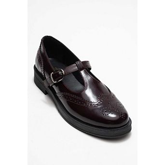 Janney Leather Strap Loafers