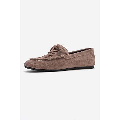 Lorven Leather Lace Up Loafer (Women)