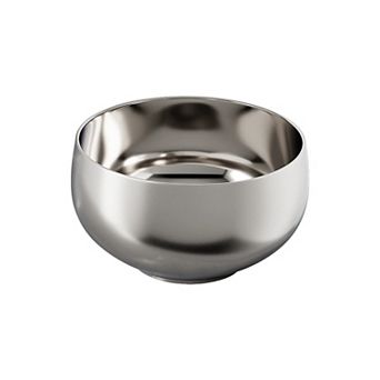 Stainless Steel Cat Bowl with Smooth Interior for Food and Water