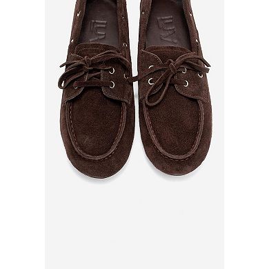 Serelis Leather Lace Up Loafer (Women)