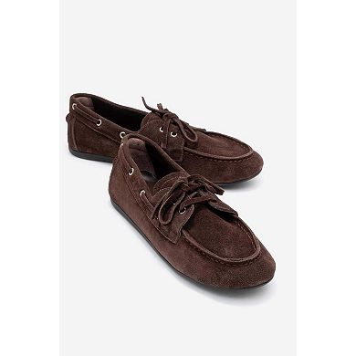 Serelis Leather Lace Up Loafer (Women)