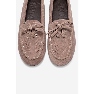 Lorven Leather Lace Up Loafer (Women)