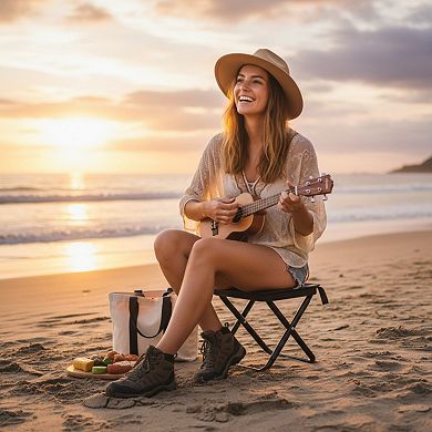 Foldable Camping Table Portable Outdoor Folding Table with Carrying Storage Bag