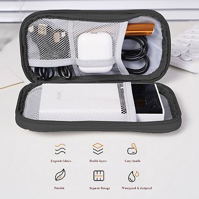 Women's Wristlet Pouch - Compact Zippered Handbag for Daily Essentials Use