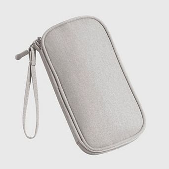 Women's Wristlet Pouch - Compact Zippered Handbag for Daily Essentials Use