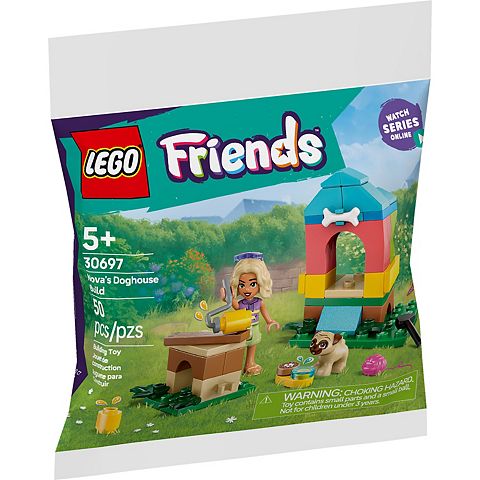 Детские конструкторы LEGO Friends Nova's Doghouse Build 30697 Building Kit (50 Pieces)