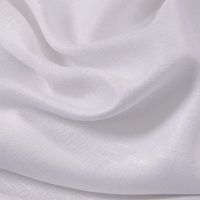 Lynx Matte Embossed Blackout Grommet Curtain Panel for Exceptional Darkness