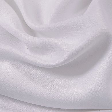 Lynx Matte Embossed Blackout Grommet Curtain Panel for Exceptional Darkness