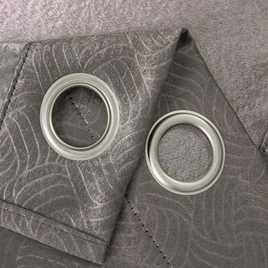 Nellie Embossed Blackout Room Darkening Windows Curtain Grommet Panel