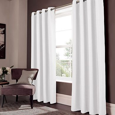 Lydia Matte Embossed Blackout Room Darkening Windows Curtain Panel