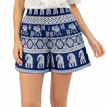 Artyska Women’s Boho Tiered Paisley Maxi Skirt with Smocked Waist