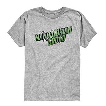 Boys 8-20 The Mandalorian & Grogu Logo Graphic Tee