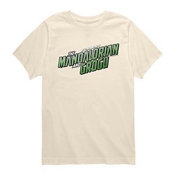 Boys 8-20 The Mandalorian & Grogu Logo Graphic Tee